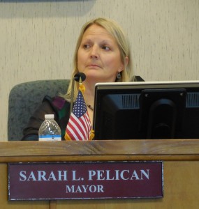 Mayor Sarah Pelican