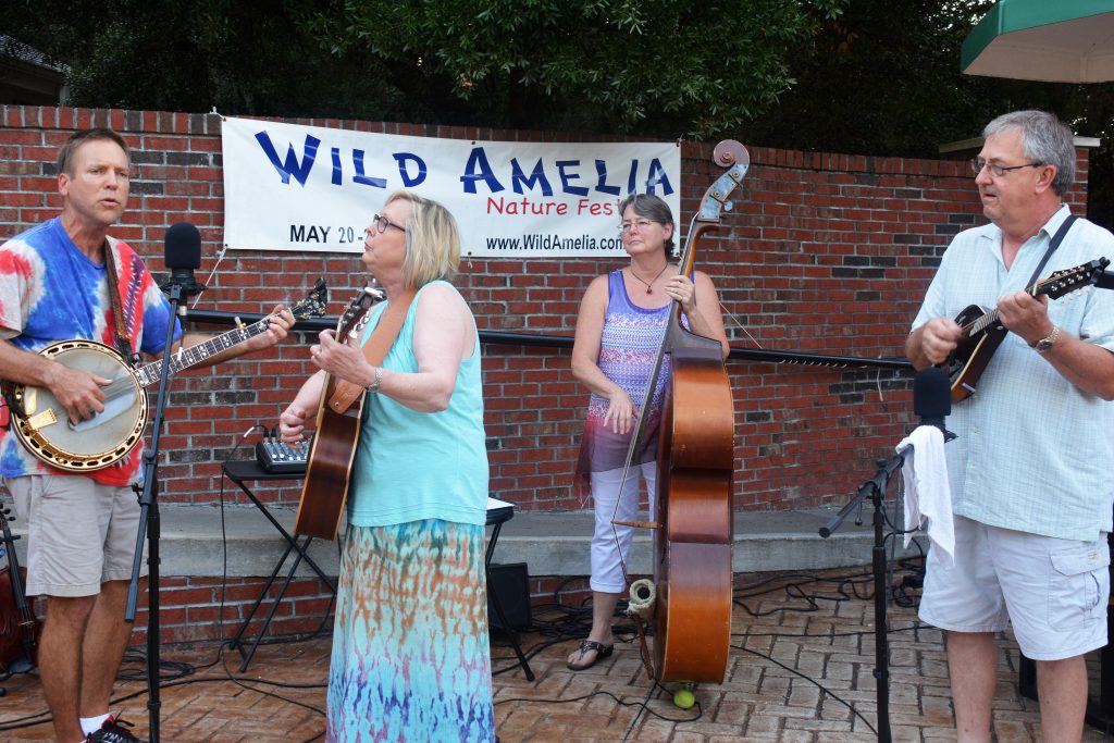 The Amelia River Ramblers will provide a bluegrass concert at the opening of the 8th annual Wild Amelia Nature Photography exhibit at Fort Clinch on Friday evening, July 22, from 7-8:45 p.m. at the Visitor Center; admission to the Park is waived, and the public is invited. Photo--Kathy Brooks 